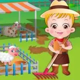 Klik en speel – Zo eenvoudig is het! Baby Hazel: Boerderij Tour