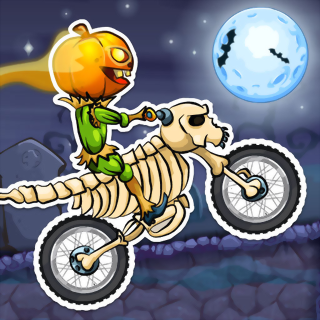 Click & Play – It’s That Easy! Moto X3M Spooky Land