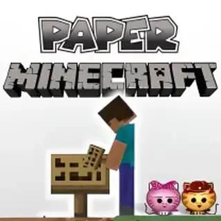 Klik en speel – Zo eenvoudig is het! Papier Minecraft