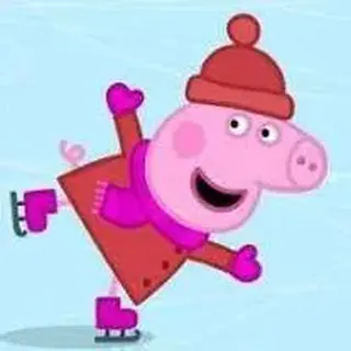 Clicca e gioca – È così semplice! Peppa Pig - Ice Skating